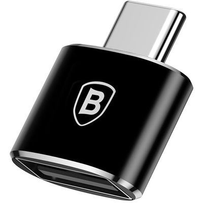 Baseus Adapter (USB naar USB-C) (Black)