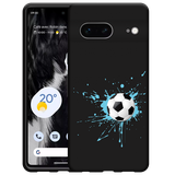 Hoesje Zwart geschikt voor Google Pixel 7 - Soccer Ball