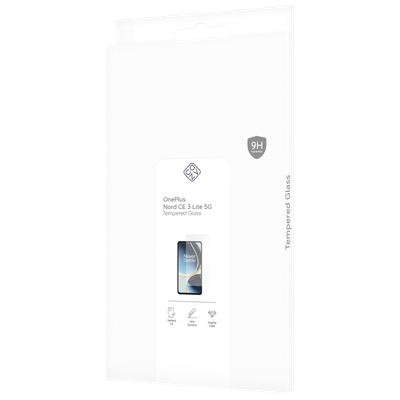 Cazy Tempered Glass Screen Protector geschikt voor OnePlus Nord CE 3 Lite 5G - Transparant