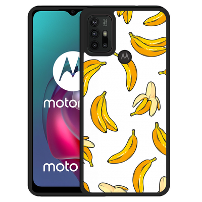 Cazy Hardcase hoesje geschikt voor Motorola Moto G10 - Banana