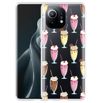 Cazy Hoesje geschikt voor Xiaomi Mi 11 - Milkshakes