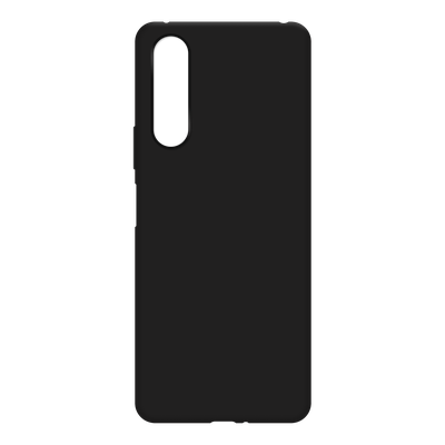 Just in Case Sony Xperia 10 V - Soft TPU Case with Necklace Strap - Black