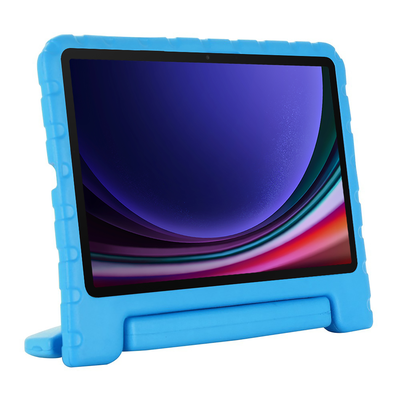 Cazy Classic Kinderhoes geschikt voor Samsung Galaxy Tab S9 / S9 FE - Blauw