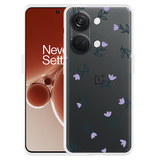 Hoesje geschikt voor OnePlus Nord 3 5G Paarse Bloemen
