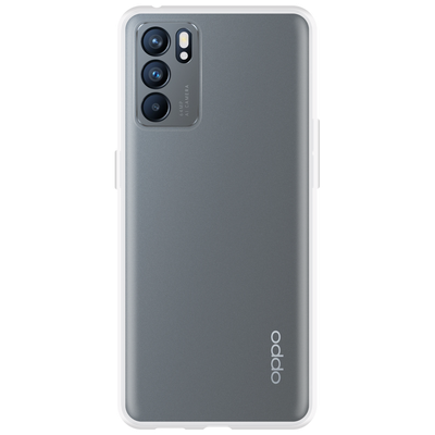 Cazy Soft TPU Hoesje geschikt voor Oppo Reno6 5G - Transparant