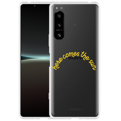 Cazy Hoesje geschikt voor Sony Xperia 5 IV - Here Comes The Sun