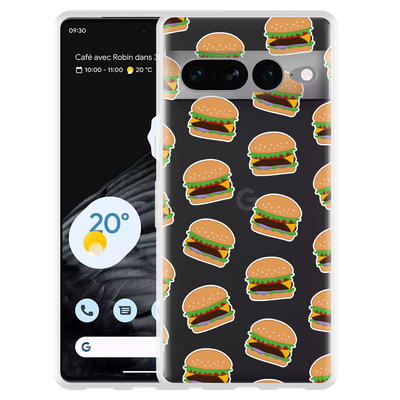 Cazy Hoesje geschikt voor Google Pixel 7 Pro - Burgers