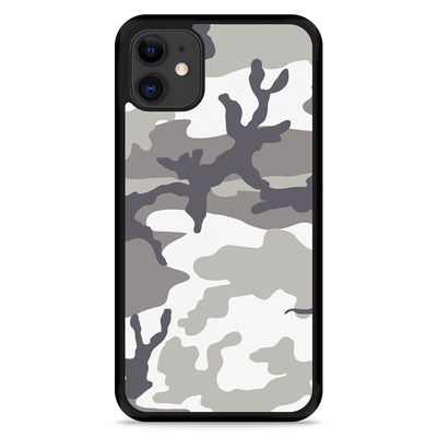 Cazy Hardcase hoesje geschikt voor iPhone 11 - Camouflage Grey