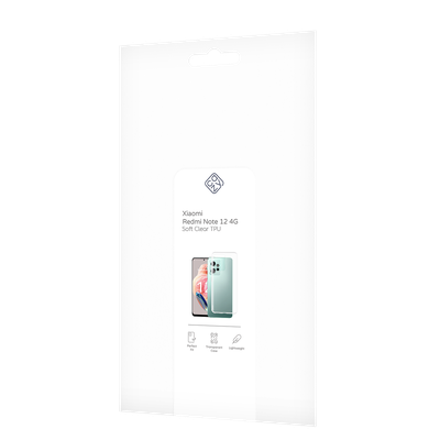 Cazy Soft TPU Hoesje geschikt voor Xiaomi Redmi Note 12 4G - Transparant