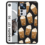 Hoesje Zwart geschikt voor Xiaomi 12T/12T Pro - Frappuccino's