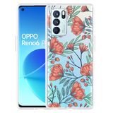Hoesje geschikt voor Oppo Reno6 Pro 5G - Poppy Roses