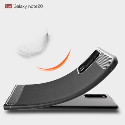 Cazy Rugged TPU Hoesje geschikt voor Samsung Galaxy Note 20 - Zwart