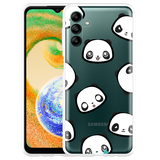 Hoesje geschikt voor Samsung Galaxy A04s - Panda Emotions