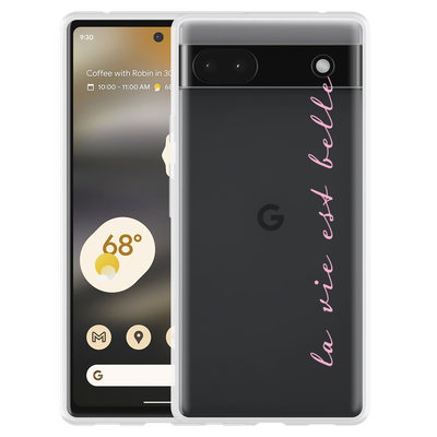 Cazy Hoesje geschikt voor Google Pixel 6a - La Vie Est Belle