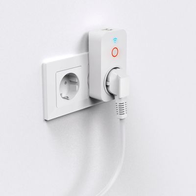 Hama 10,5W Wi-Fi Stekkerdoos met 2 x USB-A poorten - Wit