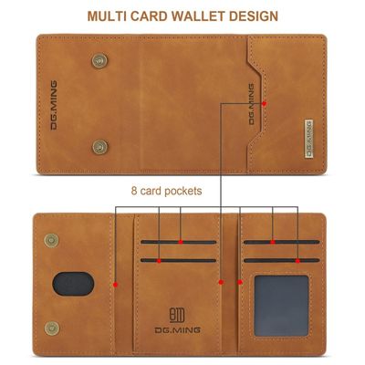 DG.MING DG Ming Samsung Galaxy A73 2 in 1 Magnetic Wallet Back Cover - (Brown)