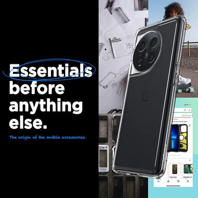 Hoesje geschikt voor OnePlus 11 Spigen Ultra Hybrid Case - Transparant