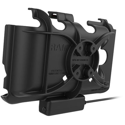 RAM EZ-Rollr Powered Cradle voor Samsung Tab Active 2 / 3 + RAP-365-101U + Voeding