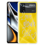 Hoesje geschikt voor Poco X4 Pro Love Yourself