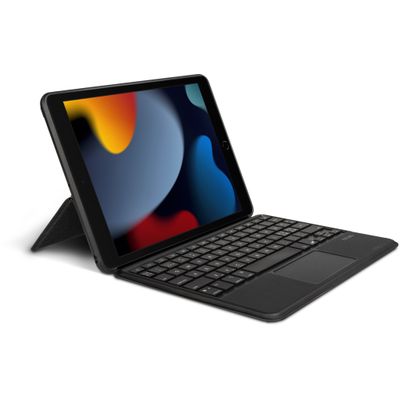 Hoes geschikt voor iPad 10.2 2021/2020 - Gecko Keyboard Cover 2.0 - Scandinavisch - Grijs