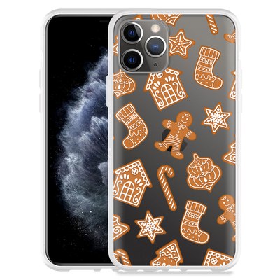 Cazy Hoesje geschikt voor iPhone 11 Pro - Christmas Cookies