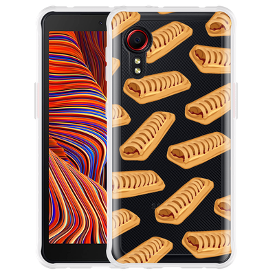 Cazy Hoesje geschikt voor Samsung Galaxy Xcover 5 - Frikandelbroodjes