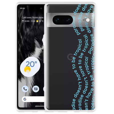 Cazy Hoesje geschikt voor Google Pixel 7 - Tropical Paradise