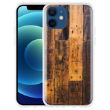 Hoesje geschikt voor iPhone 12 - Special Wood