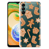 Hoesje geschikt voor Samsung Galaxy A04s - Christmas Cookies